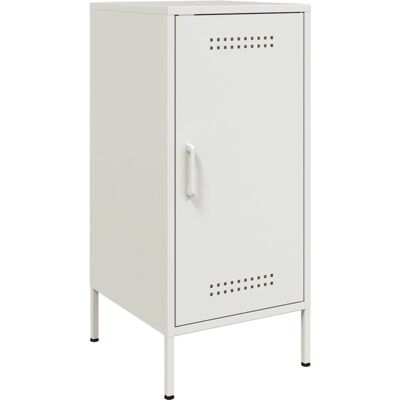vidaXL 843023 Weiße Stahl-Front 2-teilig - Sideboard/Buffet vidaXL 843023 Weiße Stahl-Front 2-teilig - Sideboard/Buffet