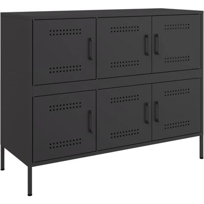 vidaXL 843096 Industriestahl Sideboard - Wohnzimmer Aufbewahrung vidaXL 843096 Industriestahl Sideboard - Wohnzimmer Aufbewahrung