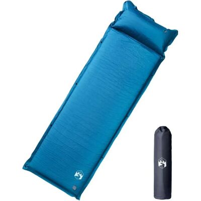 vidaxl Matelas de camping auto-gonflant - Matelas, Turquoise, 190x64x7cm - Publicité vidaxl Matelas de camping auto-gonflant - Matelas, Turquoise, 190x64x7cm - Publicité