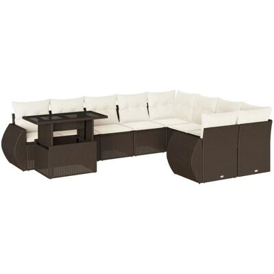 Ensemble de Mobilier d'Extérieur VidaXL - Jardin, Terrasse, Cour - Durable, Modular Ensemble de Mobilier d'Extérieur VidaXL - Jardin, Terrasse, Cour - Durable, Modular