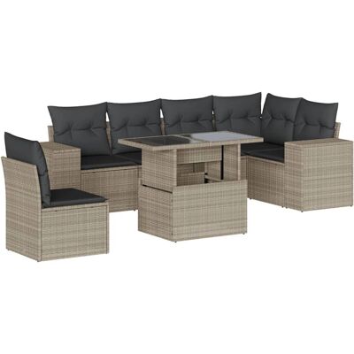 VidaXL 3269202 Outdoor-Möbelset - Verstellbar, Langlebig, Modular VidaXL 3269202 Outdoor-Möbelset - Verstellbar, Langlebig, Modular