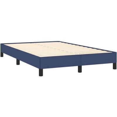 Vidaxl Bed Frame Blauw 120x190 cm - Bedframe Vidaxl Bed Frame Blauw 120x190 cm - Bedframe