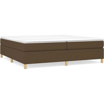vidaXL Bettgestell - Dunkelbraun, 120x190 cm, Stabile Unterstützung vidaXL Bettgestell - Dunkelbraun, 120x190 cm, Stabile Unterstützung