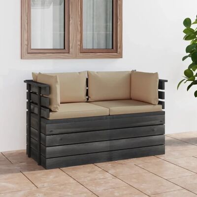 vidaXL Dunkelgrüner Samt Doppel-Boxspringbett - Boxspring Bed vidaXL Dunkelgrüner Samt Doppel-Boxspringbett - Boxspring Bed
