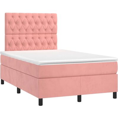 vidaXL Boxspringbett mit Matratze - Bett vidaXL Boxspringbett mit Matratze - Bett
