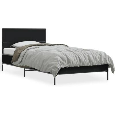 vidaXL 845517 Sängikehys Musta 90x200cm - Sängikehys vidaXL 845517 Sängikehys Musta 90x200cm - Sängikehys