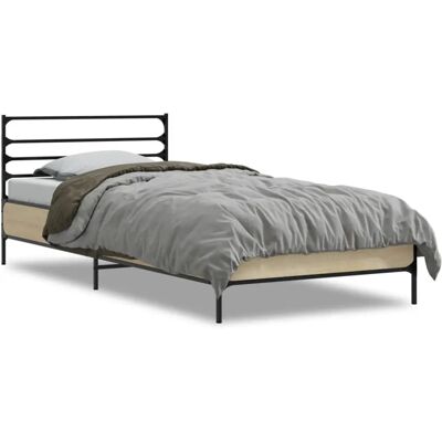 vidaXL 845628 Bettgestell - Sonoma Eiche - Für 90x190 cm - Stabil & Langlebig vidaXL 845628 Bettgestell - Sonoma Eiche - Für 90x190 cm - Stabil & Langlebig