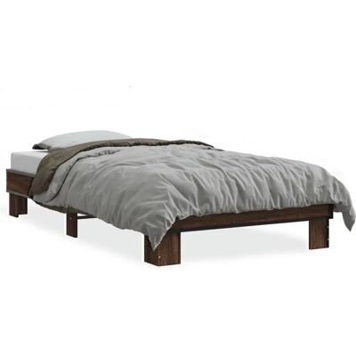vidaXL Sängkarm i ek - Bed frame vidaXL Sängkarm i ek - Bed frame