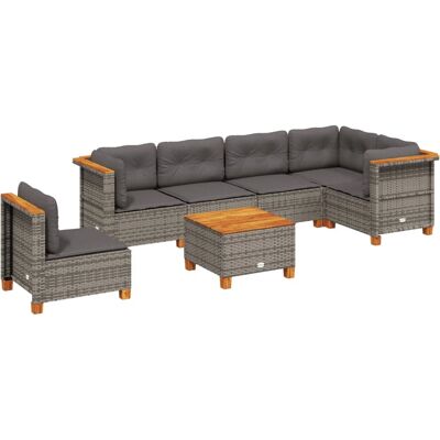 vidaXL Gartenset - Langlebig, Modular, UV-beständig vidaXL Gartenset - Langlebig, Modular, UV-beständig
