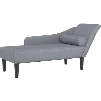 vidaXL - Chaiselongue - Lys grå - Indendørs/udendørs møbler vidaXL - Chaiselongue - Lys grå - Indendørs/udendørs møbler
