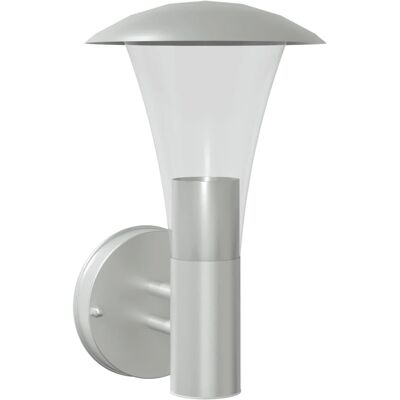 vidaXL Außenwandleuchte mit Sensor aus Edelstahl - Wandlampe 2 Stück vidaXL Außenwandleuchte mit Sensor aus Edelstahl - Wandlampe 2 Stück