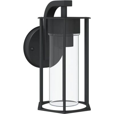 vidaXL Außenwandleuchte Schwarz Edelstahl - Wandlampe vidaXL Außenwandleuchte Schwarz Edelstahl - Wandlampe