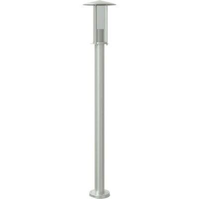 vidaXL Außenbodenlampe Silber 100 cm Edelstahl - Außenbodenlampe vidaXL Außenbodenlampe Silber 100 cm Edelstahl - Außenbodenlampe
