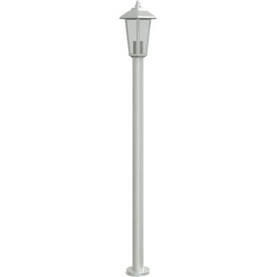 vidaXL Silber Außenbodenlampe 120 cm Wetterfest Gartenscheinwerfer vidaXL Silber Außenbodenlampe 120 cm Wetterfest Gartenscheinwerfer