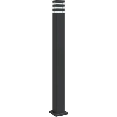vidaXL Schwarze Außenbodenlampe 110 cm - Außenbodenlampe vidaXL Schwarze Außenbodenlampe 110 cm - Außenbodenlampe