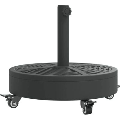 vidaXL Support de parasol - Ø38/48 mm - 27 kg - Noir vidaXL Support de parasol - Ø38/48 mm - 27 kg - Noir