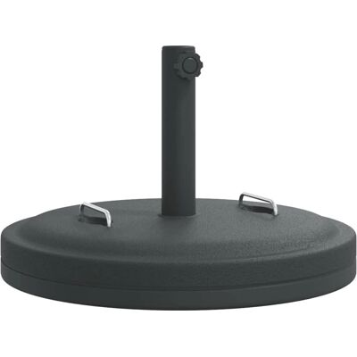 vidaXL Parasol Base with Handles for Ø38 / 48 mm Poles 25 kg Round - Parasol Base vidaXL Parasol Base with Handles for Ø38 / 48 mm Poles 25 kg Round - Parasol Base