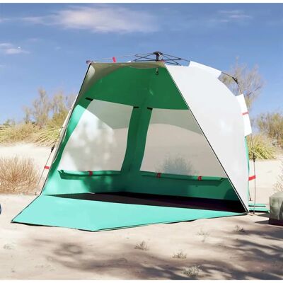 vidaXL Strandtelt 3 Person Havgrøn Vandsikret - Strandtelt vidaXL Strandtelt 3 Person Havgrøn Vandsikret - Strandtelt