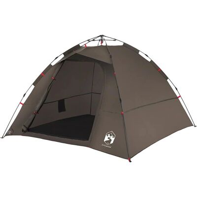 Tente de Pêche vidaXL 4 Personnes Tente de Camping Légère Marron - Tente de Camping - Publicité Tente de Pêche vidaXL 4 Personnes Tente de Camping Légère Marron - Tente de Camping - Publicité