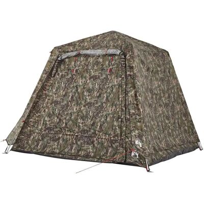 Tente de Pêche vidaXL 4 Personnes Camouflage - Abri Imperméable Résistant aux UV - Publicité Tente de Pêche vidaXL 4 Personnes Camouflage - Abri Imperméable Résistant aux UV - Publicité