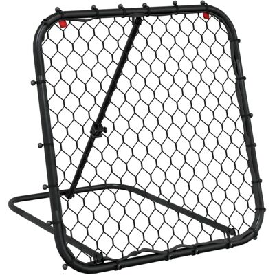 vidaXL Fußball-Rebounder - Verstellbar Schwarz Stahl - Sportausrüstung vidaXL Fußball-Rebounder - Verstellbar Schwarz Stahl - Sportausrüstung