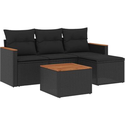 vidaXL Outdoor Möbel-Set - Beige, Modular, Wasserdicht vidaXL Outdoor Möbel-Set - Beige, Modular, Wasserdicht