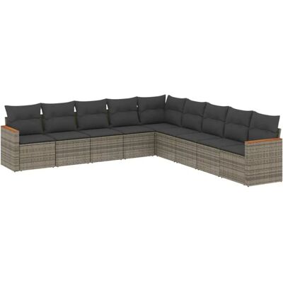 VidaXL Gartenset - Langlebiges Rattan, Modular VidaXL Gartenset - Langlebiges Rattan, Modular