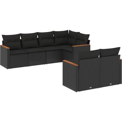 VidaXL Gartenset - Langlebiges Resin Rattan, Modulares Design - Gartenmöbel VidaXL Gartenset - Langlebiges Resin Rattan, Modulares Design - Gartenmöbel