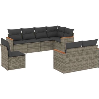 VidaXL Gartenset - Wetterfestes PE-Rattanmöbel, Modulares Design VidaXL Gartenset - Wetterfestes PE-Rattanmöbel, Modulares Design