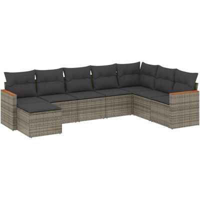 vidaXL Gartenmöbelset - Langlebiges synthetisches Rattan - Mit Stauraum vidaXL Gartenmöbelset - Langlebiges synthetisches Rattan - Mit Stauraum