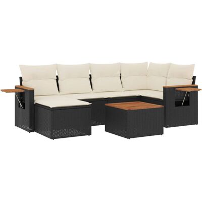 VidaXL Gartenmöbel-Set - Langlebiges PE Rattan - Wasserfester Stauraum - Modulares Design VidaXL Gartenmöbel-Set - Langlebiges PE Rattan - Wasserfester Stauraum - Modulares Design