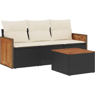 vidaXL Gartenmöbelset - Wetterfester PE Rattan - Modular vidaXL Gartenmöbelset - Wetterfester PE Rattan - Modular