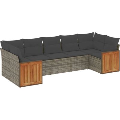 vidaXL 7-Teiliges Gartenmöbel-Set - Langlebig UV-beständig vidaXL 7-Teiliges Gartenmöbel-Set - Langlebig UV-beständig