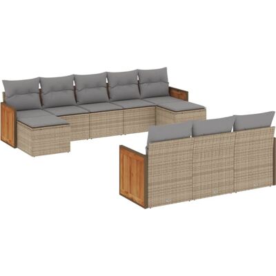 VidaXL Gartenmöbel-Set - Modular, UV-beständig, 110kg Kapazität VidaXL Gartenmöbel-Set - Modular, UV-beständig, 110kg Kapazität