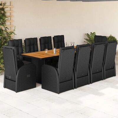 vidaXL Gartentisch-Set mit Polster - Gartenmöbel vidaXL Gartentisch-Set mit Polster - Gartenmöbel