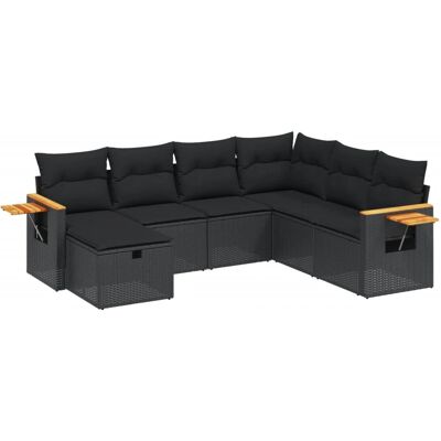 vidaXL Beiges Gartenmöbel-Set - Gartenmöbel-Set vidaXL Beiges Gartenmöbel-Set - Gartenmöbel-Set