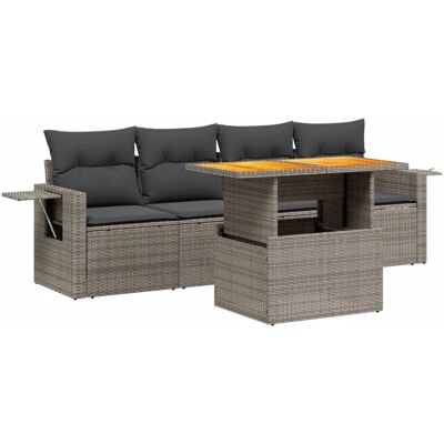 vidaXL Gartenmöbel-Set - Langlebig, Verstellbar, Modular vidaXL Gartenmöbel-Set - Langlebig, Verstellbar, Modular