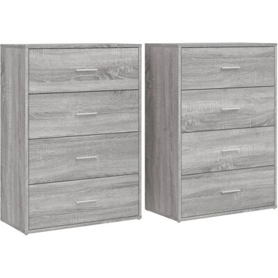 vidaXL 3276586 Aparador Gris Sonoma - Sideboard vidaXL 3276586 Aparador Gris Sonoma - Sideboard