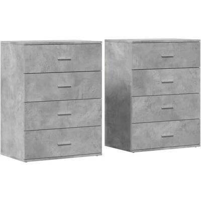 vidaXL 3276626 Beton Grau Sideboard - Sideboard/Buffet vidaXL 3276626 Beton Grau Sideboard - Sideboard/Buffet