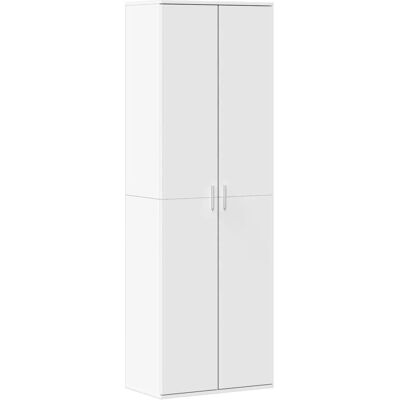 vidaXL Haut de meuble Blanc 60x35x180 cm Bois multistrat - Haut de meuble - Publicité vidaXL Haut de meuble Blanc 60x35x180 cm Bois multistrat - Haut de meuble - Publicité
