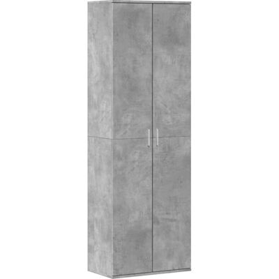 vidaXL Armoire haute gris béton - 60x35x180 cm - Meuble haut - Publicité vidaXL Armoire haute gris béton - 60x35x180 cm - Meuble haut - Publicité