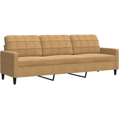 vidaXL 3-Sitzer Samtsofa - Sofa vidaXL 3-Sitzer Samtsofa - Sofa