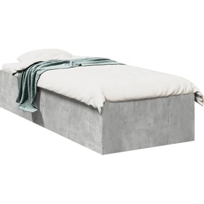 vidaXL Bettrahmen Graues Beton 75x190 - Bettrahmen vidaXL Bettrahmen Graues Beton 75x190 - Bettrahmen