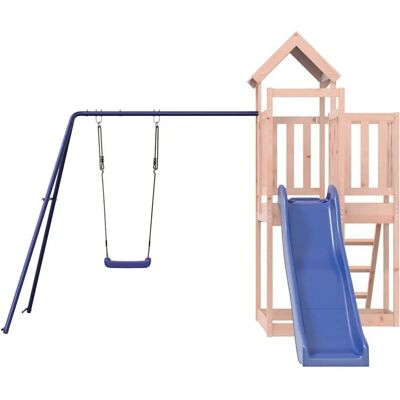 vidaXL Douglas Holz Outdoor Spielset Garten Spielhaus Kinder Spielplatz - Spielset vidaXL Douglas Holz Outdoor Spielset Garten Spielhaus Kinder Spielplatz - Spielset