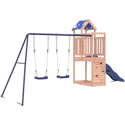vidaXL Outdoor Spielset Gartenspielhaus Kinder Spielplatz Massives Douglas-Holz - Spielset vidaXL Outdoor Spielset Gartenspielhaus Kinder Spielplatz Massives Douglas-Holz - Spielset