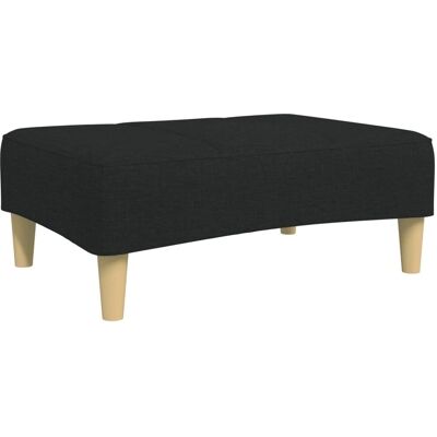 vidaXL Poggiapiedi Nero 77x55x31 - Footstool vidaXL Poggiapiedi Nero 77x55x31 - Footstool