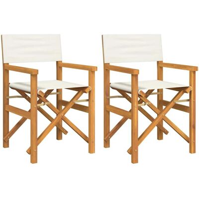 vidaXL Outdoor Chair 4008512 Teak Foldable Garden Seat vidaXL Outdoor Chair 4008512 Teak Foldable Garden Seat