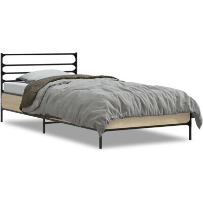 vidaXL Sänkykehys - 200x200 cm - Sonoma Tammi - Kestävä Tuki vidaXL Sänkykehys - 200x200 cm - Sonoma Tammi - Kestävä Tuki