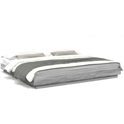 vidaXL Bettgestell Grey Sonoma - Bettgestell vidaXL Bettgestell Grey Sonoma - Bettgestell