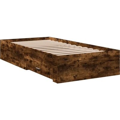 vidaXL Bed Frame met Laden - Type: Platform, Materiaal: Spaanplaat, Grootte: 180x200 cm vidaXL Bed Frame met Laden - Type: Platform, Materiaal: Spaanplaat, Grootte: 180x200 cm